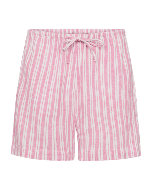 Hovedbilde Freequent Fqlava Shorts  Stripete Linshorts Rosa