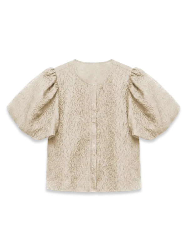 Vero Moda Vmlaia Strukturert Topp Creme