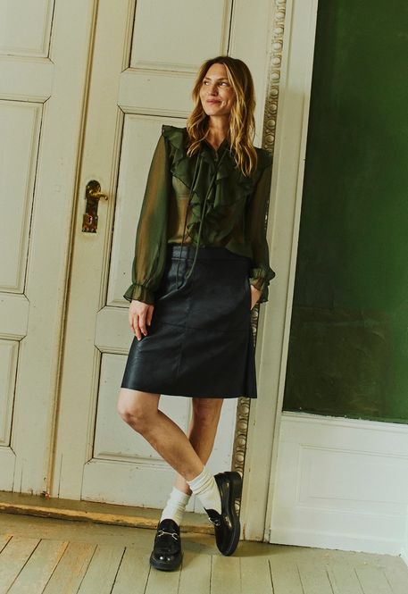 Hovedbilde Fqditte Blouse Winter Moss