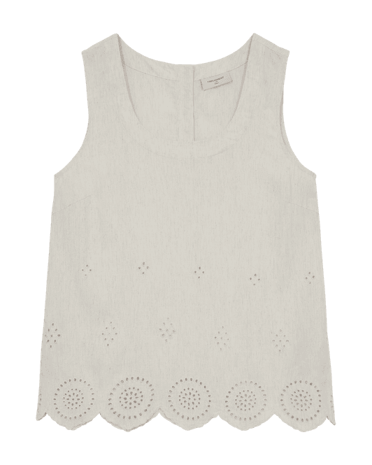 Hovedbilde Fqlinus Top Moonebeam Melange
