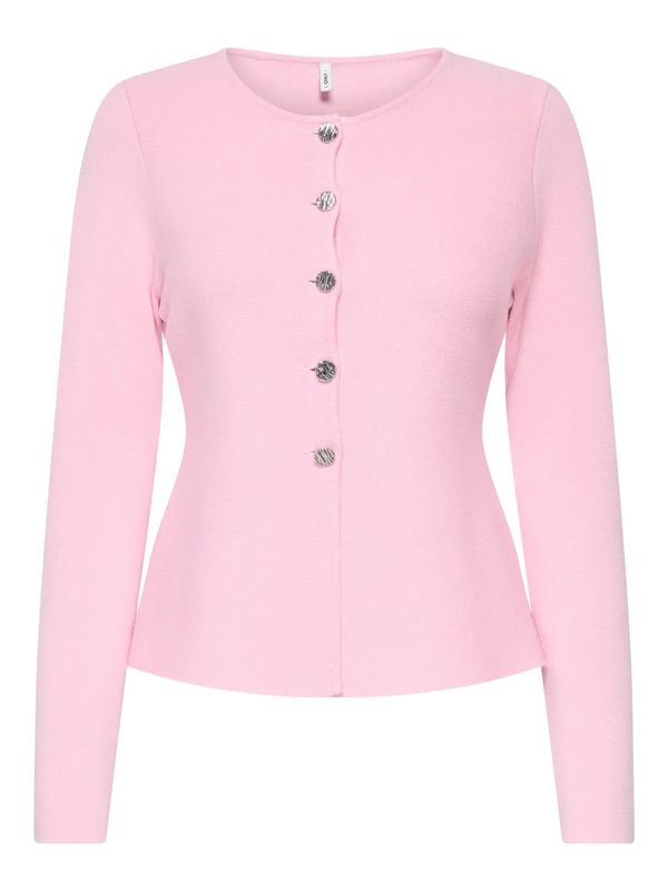 Only Onlmelli Cardigan Rosa