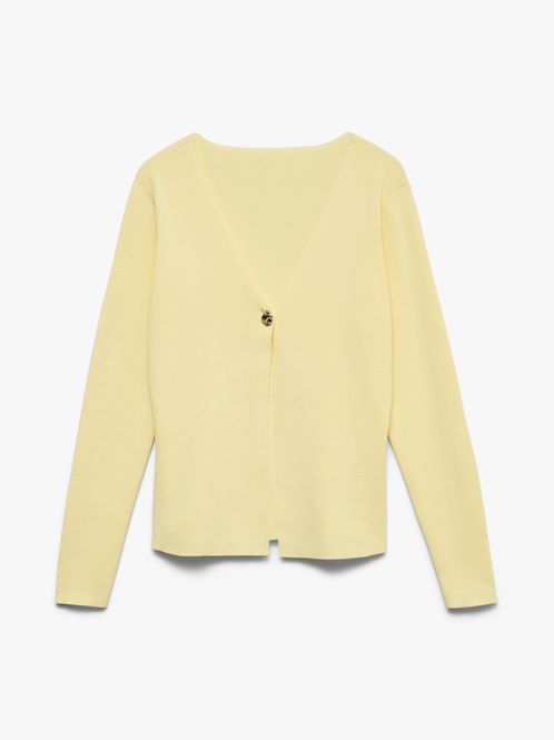 Hovedbilde Vero Moda Vmhailey Strikket Cardigan Gul