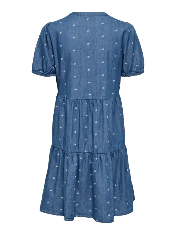 Only Nova Azure Denimkjole 