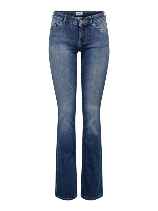 Only Onlblush Low Waist Flared Jeans Medium Blå 32