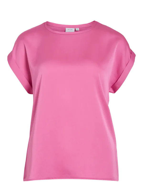 Vila Vielletta Sateng T-Skjorte Rosa