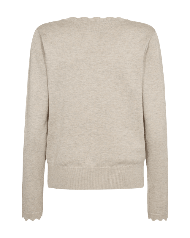 Fqkatie Pullover Moonbeam Melange