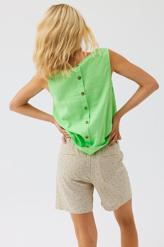 Fqlava Top Summer Green