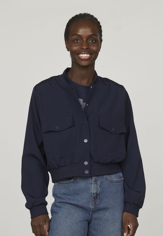 Garwin Bomber Jacket Navy