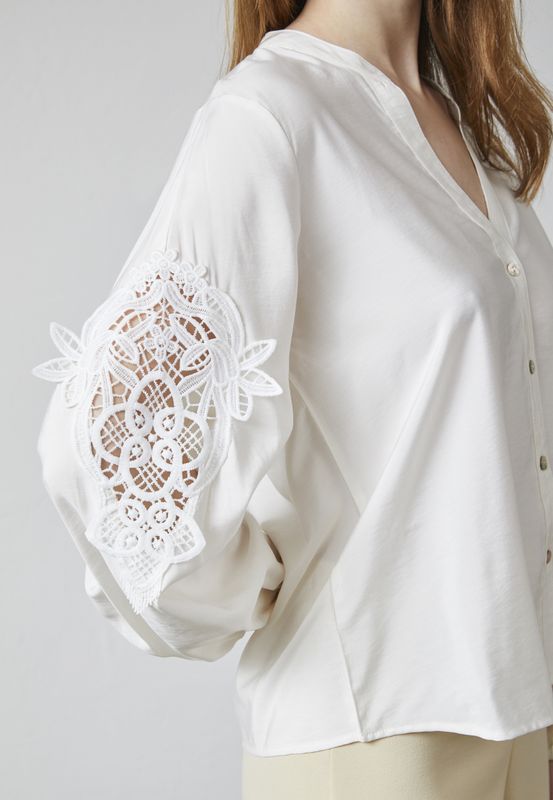 Viaba Shirt Offwhite