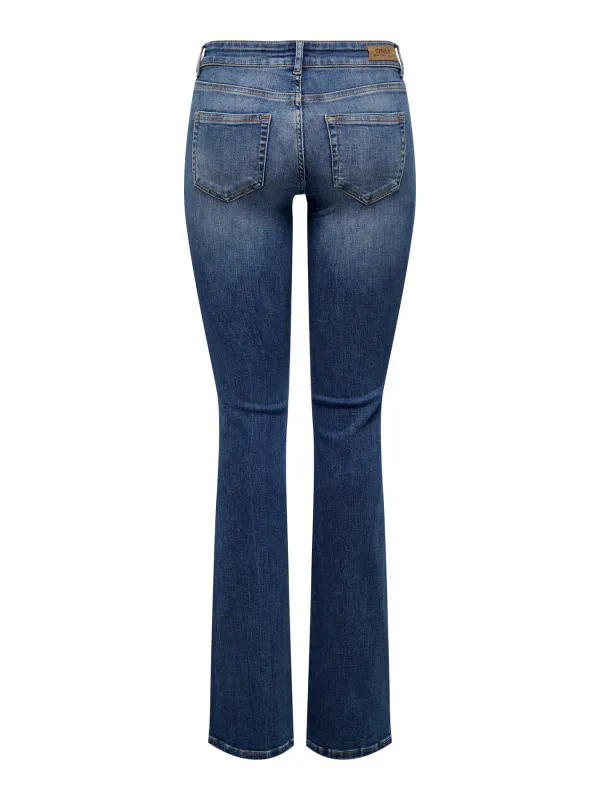 Only Onlblush Low Waist Flared Jeans Medium Blå 30