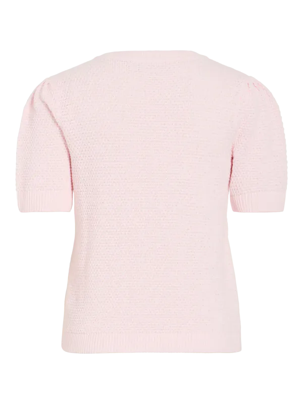 Vila Vidalo Kortermet Genser Rosa