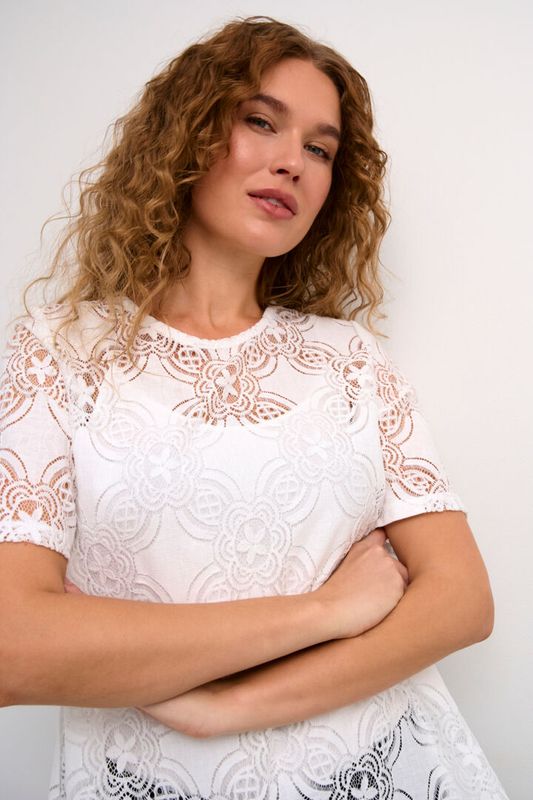 Cuhenriette Olu Blouse Spring Gardenia