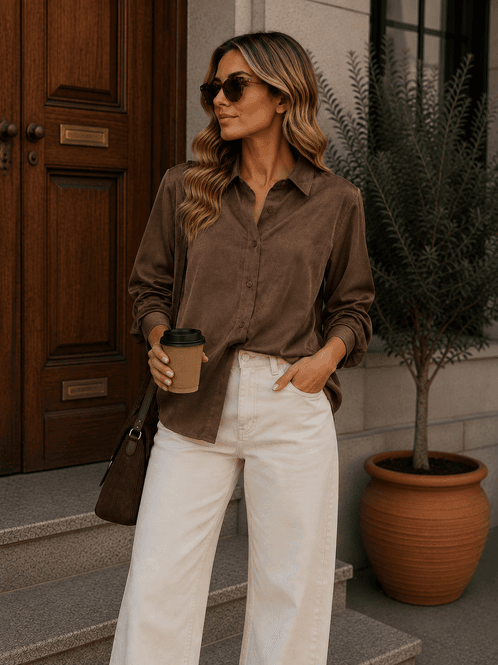 Hovedbilde Vero Moda Vmkatty Skjorte Fossil