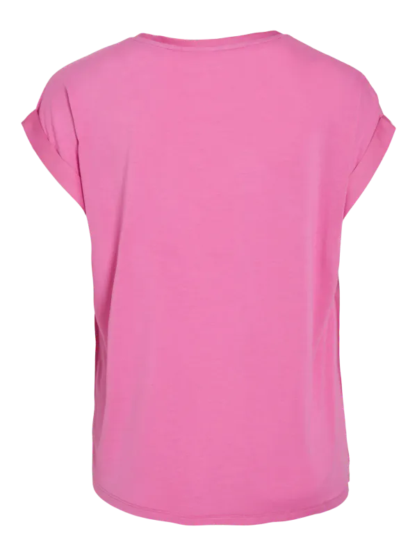 Vila Vielletta Sateng T-Skjorte Rosa