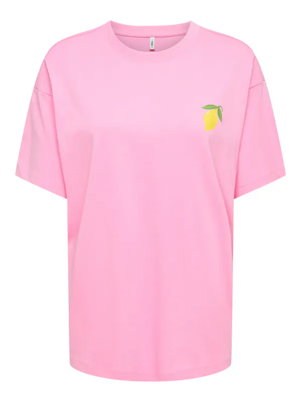 Only Onlelle Printed T-shirt Rosa