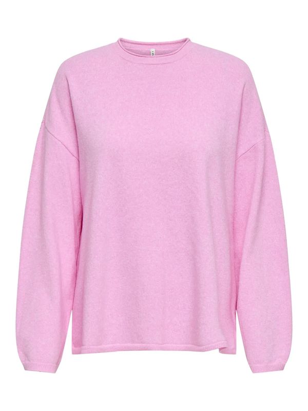 Only Onlloyal Amalio Strikkegenser Rosa