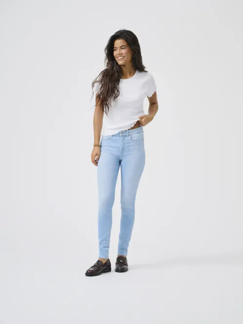 Hovedbilde Only Onlblush Highwaist Skinny Jeans Lys Blå 30