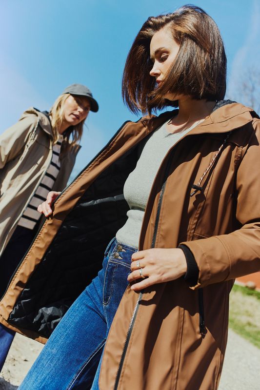 Fqrain Jacket Mustang