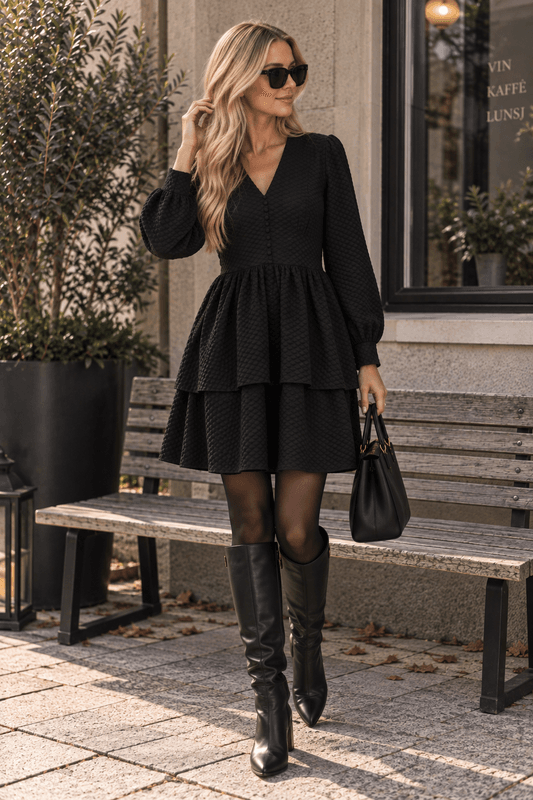 Vero Moda Vmaugusta Kjole Sort