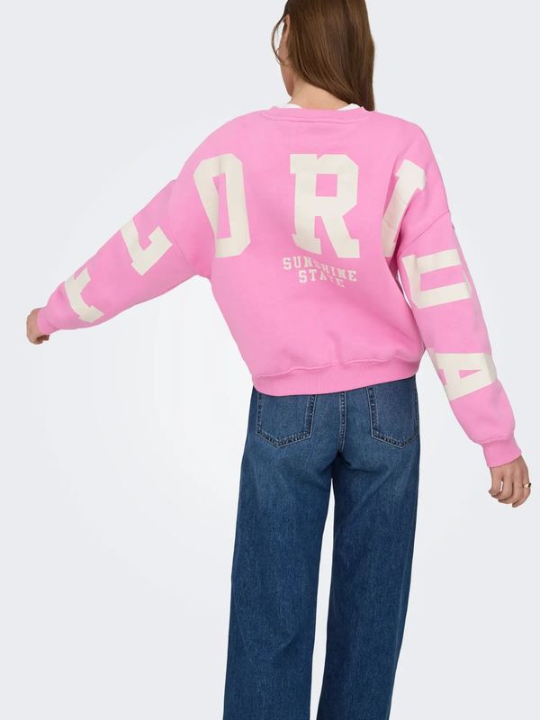 Only Onlsweat Rosa Loose Fit Genser 
