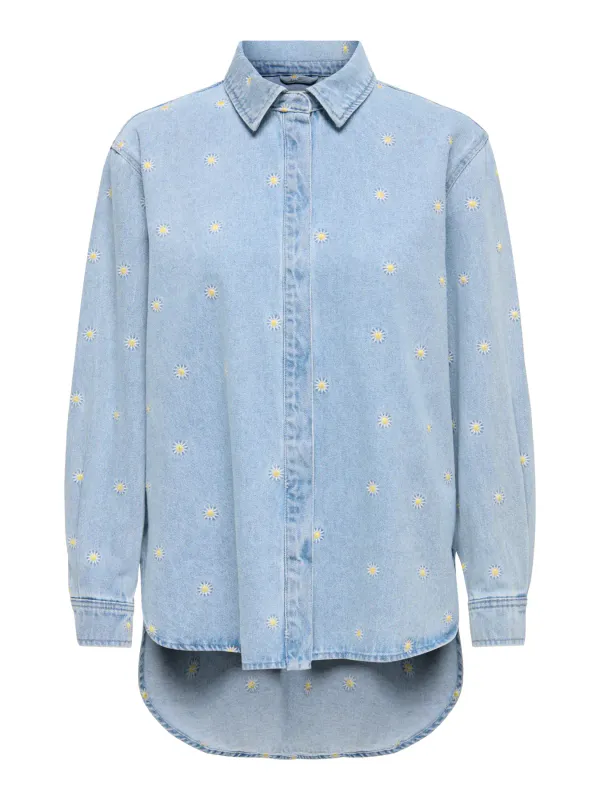 Only Onlvera Daisy Denim Skjorte
