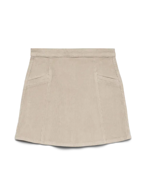 Vero Moda Vmkata Cordskjørt Beige